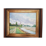 Oil on canvas