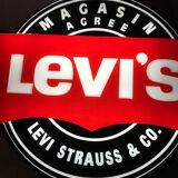 Illuminated sign Levi's Vintage