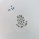 Old vegetable tree in iron earth by Saint-Amand