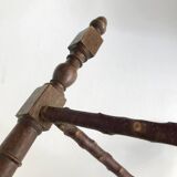 Old Provençal-style mulched tripod stool