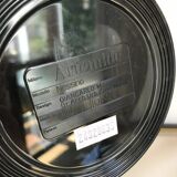 Nessino black pose lamp for artemide by giancarlo mattioli