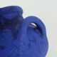 Mid century vase hartwig heyne hoy fat lava intense blue