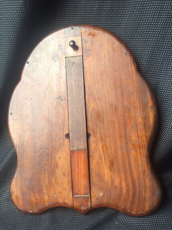 Miroir napoleon iii en marqueterie -miroir de table ou á suspendre glace