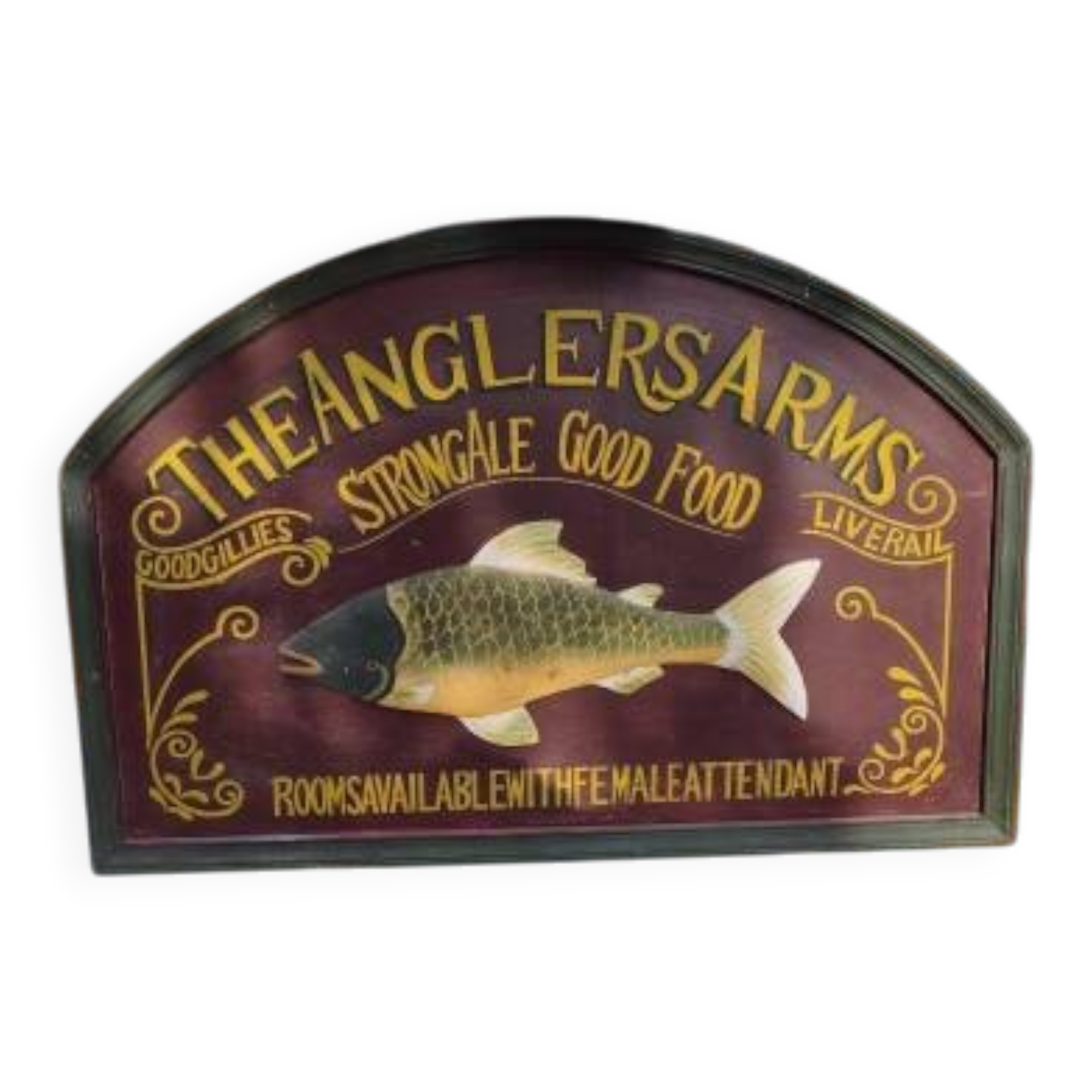 Panneau bois décoratif "poisson"