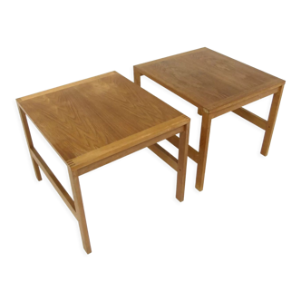 Set of 2 bedside tables, Ole Gerlev Knudsen and Torben Lind, France & Søn, Denmark, 1960