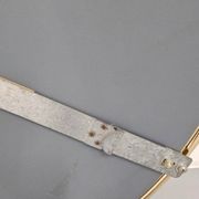 Italian 1960s solid brass wall mirror with original patina – Milan nightlife provenance