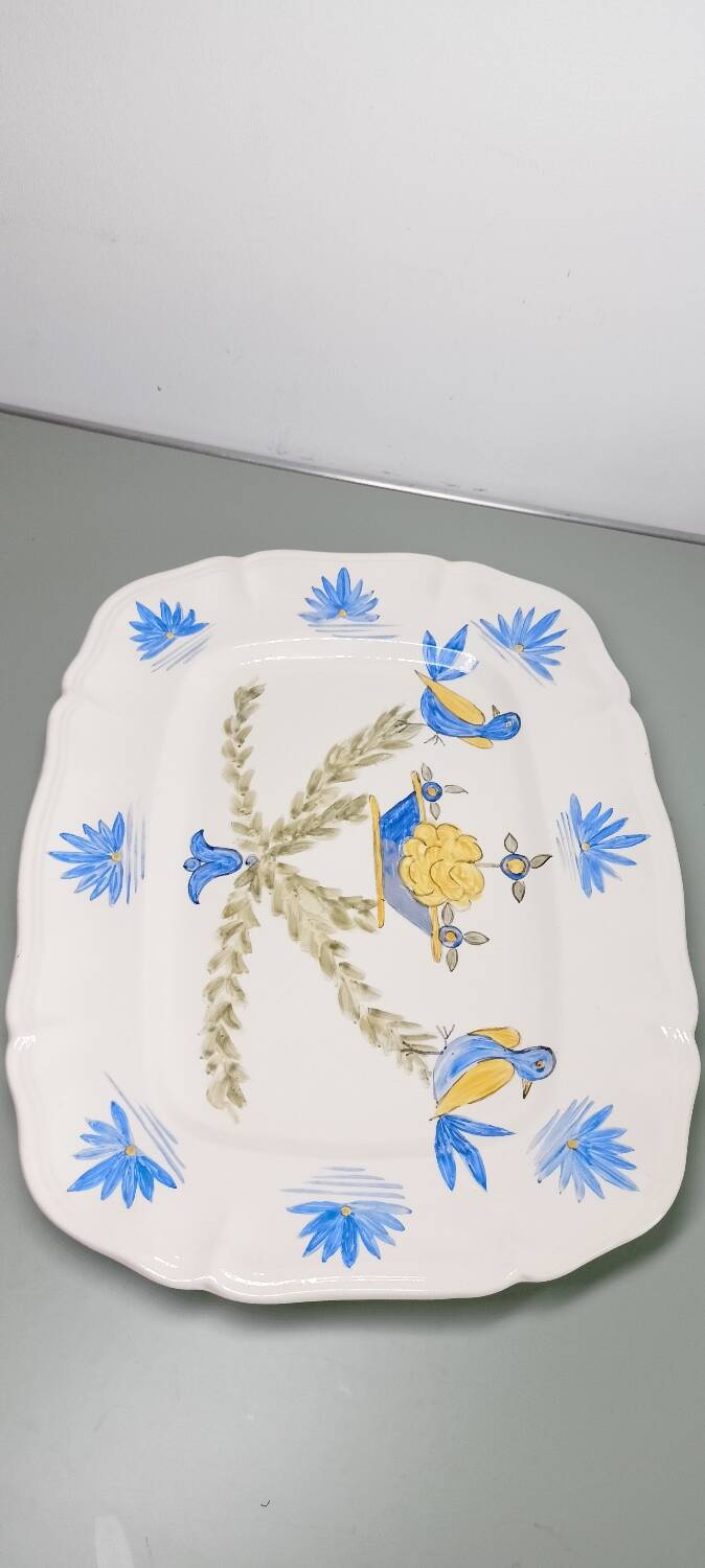Old Sarreguemines dish