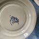 5 flat plates "Flowers" earth iron