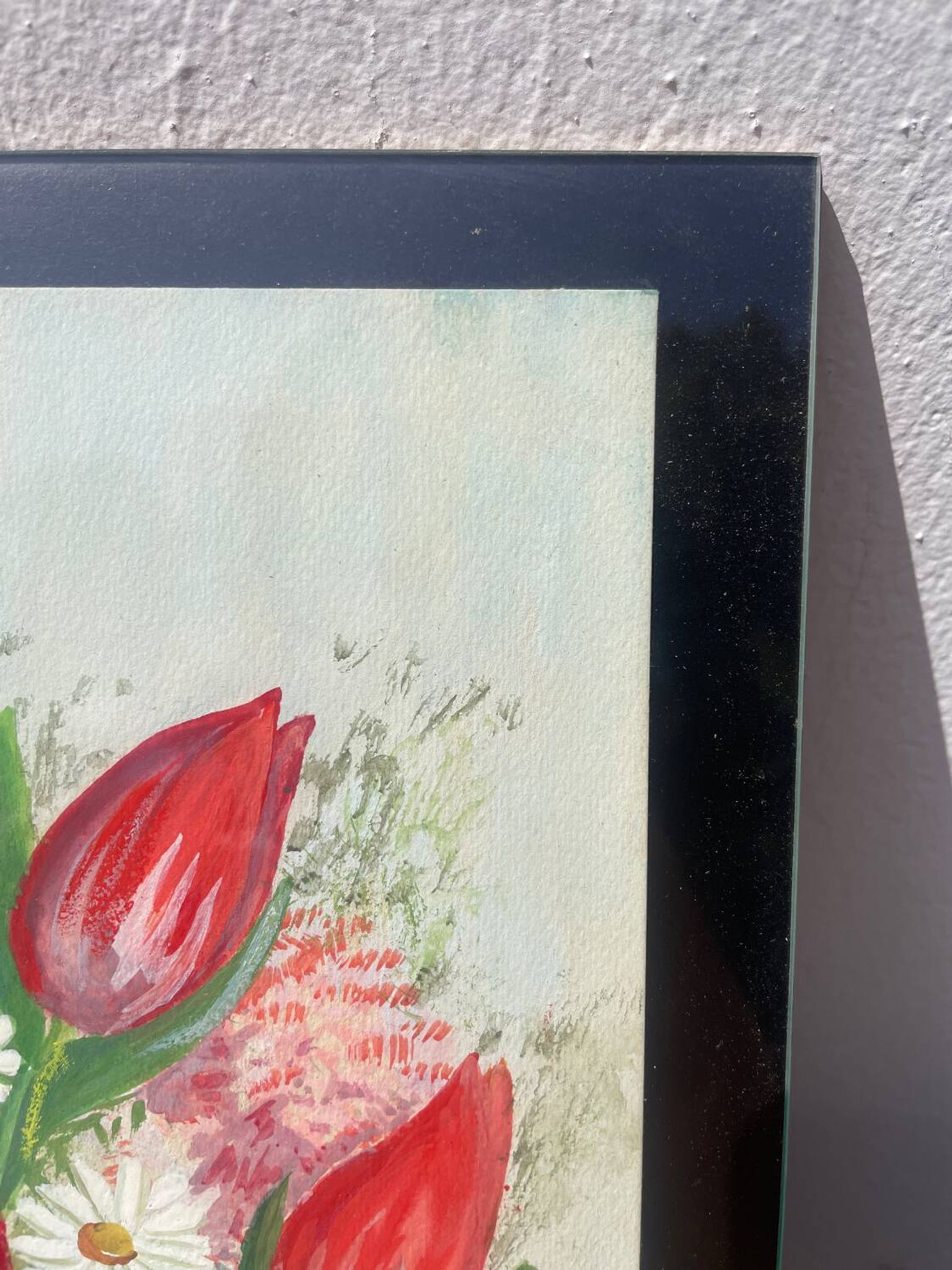 Flower bouquet painting