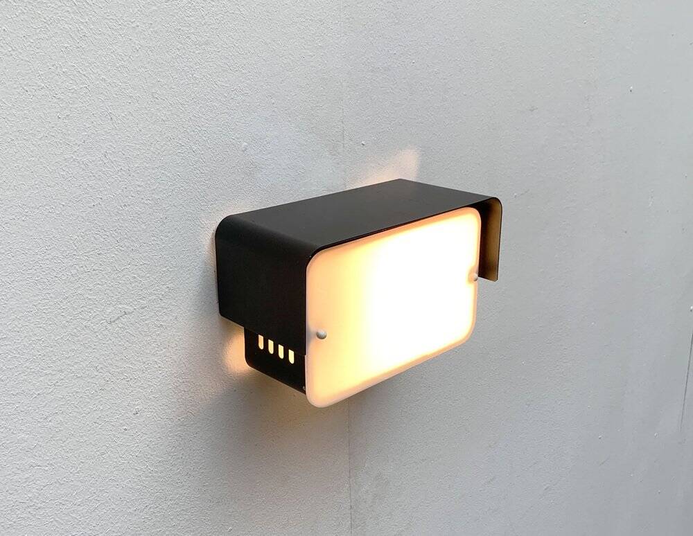 Minimalist wall lamp mid-century space, 1960s