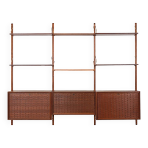 Étagère en teck, design - poul