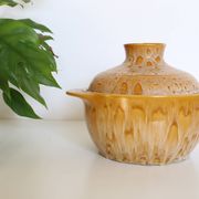 Salad bowl, or soup bowl, ceramic, Niderviller Motif Fauve