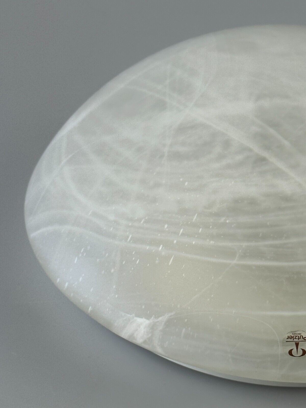 60s 70s Peill & Putzler Germany Plafoniere ceiling lamp glass space design