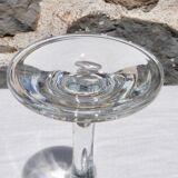 Set of 9 glasses on foot