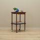 Walnut table, Italian design, 1960s, manufacture: Italy