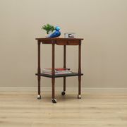 Walnut table, Italian design, 1960s, manufacture: Italy