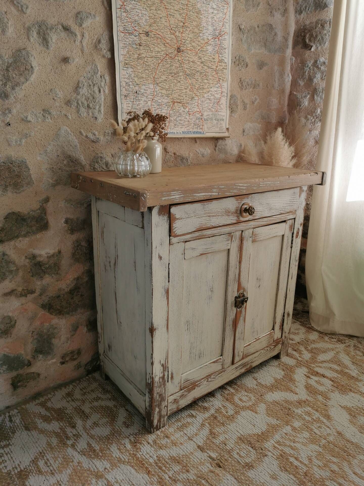 Small workbench, antique trade furniture
