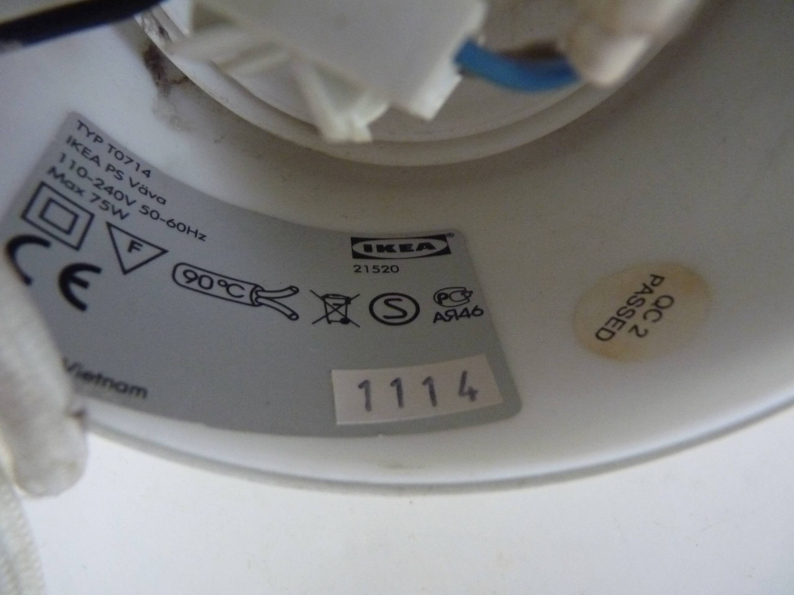 Large suspension design by Wiebke Braasch in coconut palm for Ikea 2010