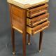 Bedside table end table side table mahogany console Louis XVI late 19th century