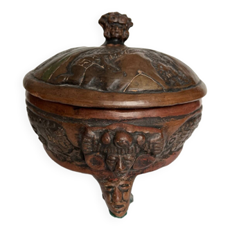 Ceramic covered bowl