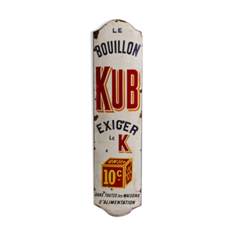Enamelled plate XXL Bouillon Kub