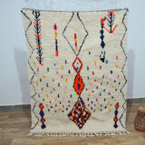 Handmade Moroccan Berber carpet 162 x 124 CM
