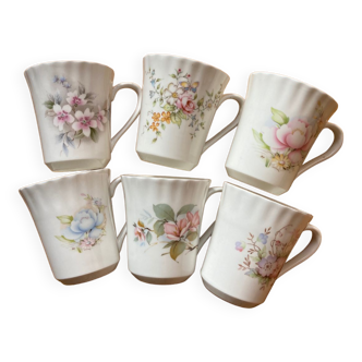 Tasses fine bone china staffordshire England