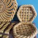 FPP Vallauris barbotine trivets, bottle coasters and knife holders