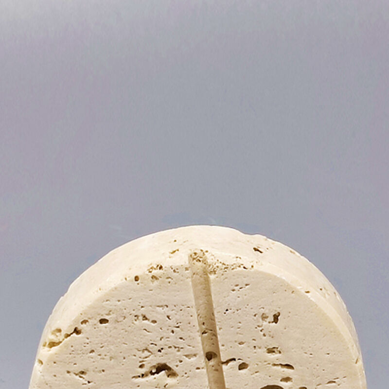 1970s travertine elephant sculpture by Enzo Mari for F.lli Mannelli