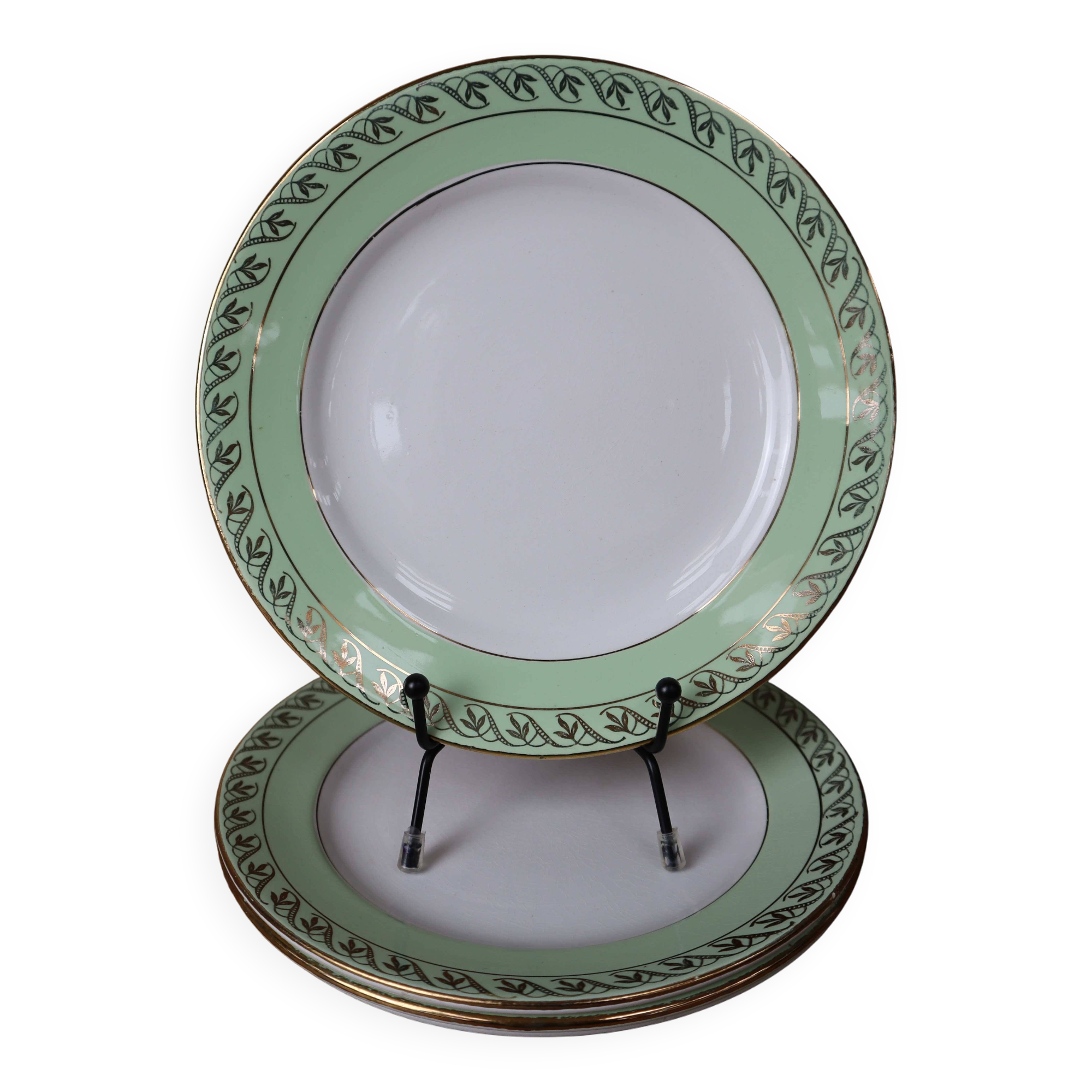 Set of 4 dessert plates 9700 l'amandinoise