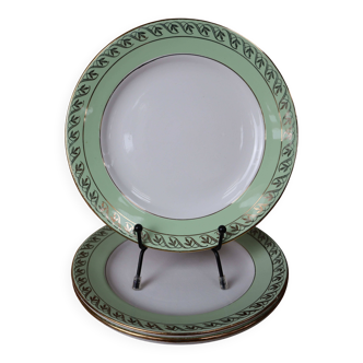 Set of 4 dessert plates 9700 l'amandinoise