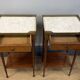 Paire de chevets style Louis XVI en acajou