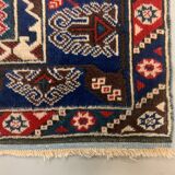 Turkish tribal rug veg dye 195x128 cm