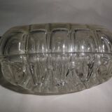 Spade flower glass