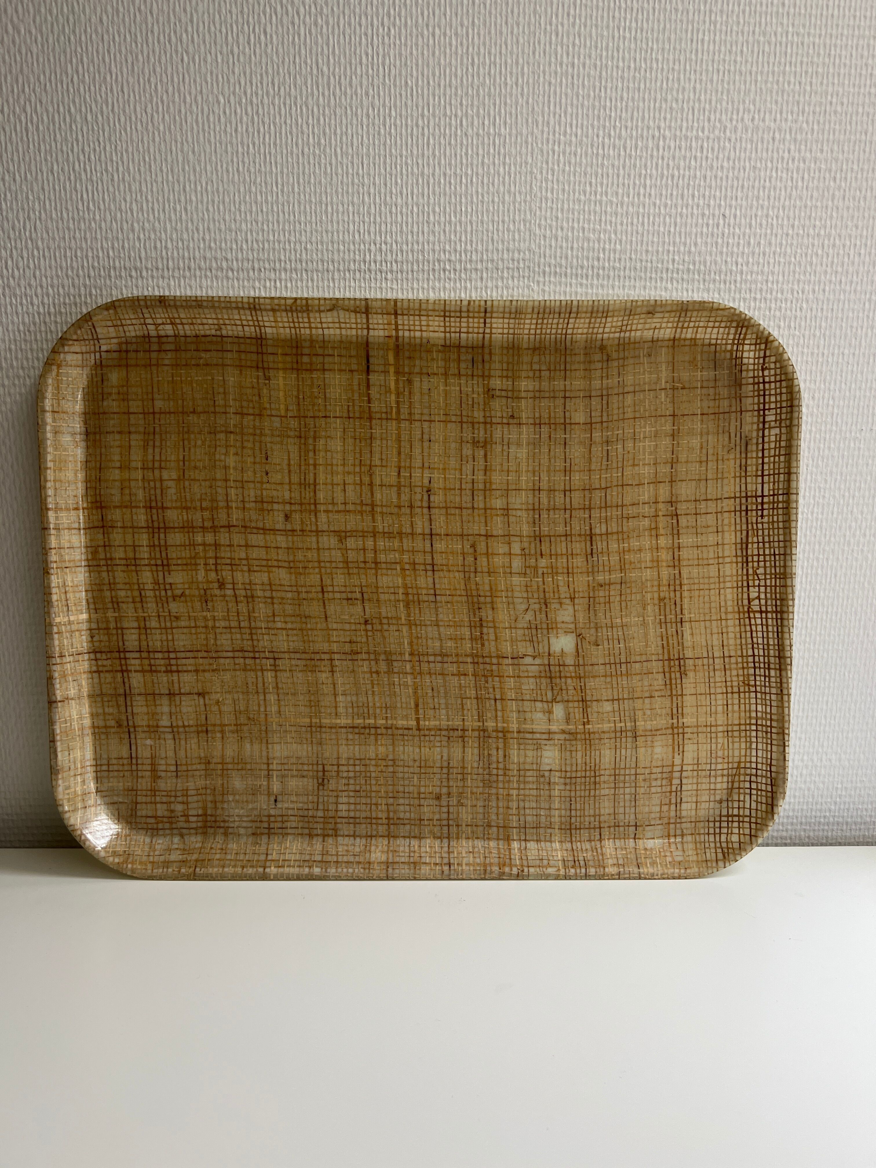 Fiberglass and wicker top