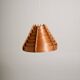 Pendant lamp in Swedish pine from Scandinavian production, 1960s
