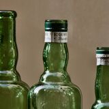 Lot of 4 old bottles "L'Hermitage" water of Saint Genis Laval (Dept 69)