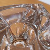 Bohemian crystal candle holder Rudolf Jurnikl for Rudolfova 60'S