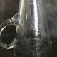 Pitcher - Napoleon III - 1/2 crystal blown and engraved with volutes