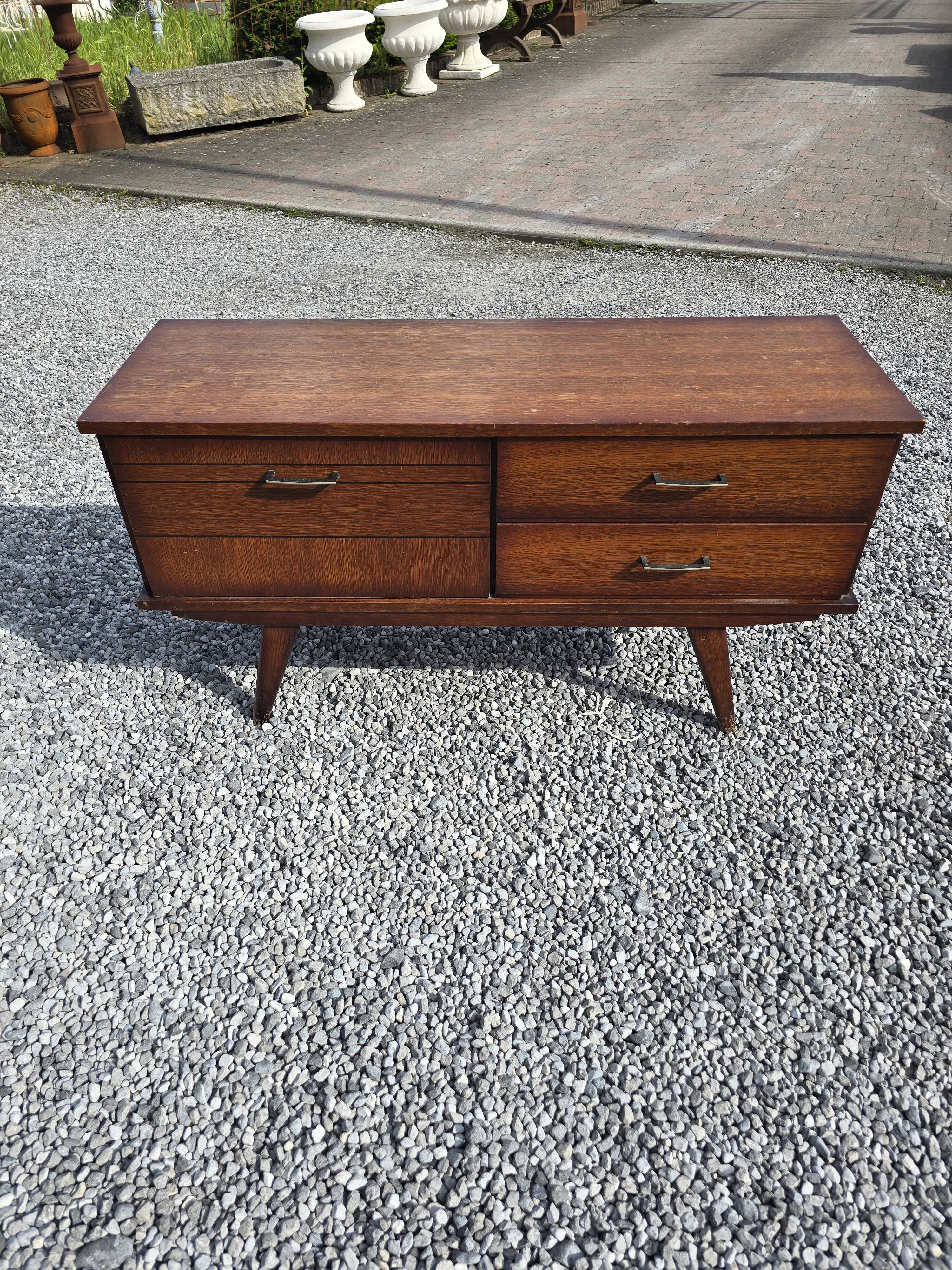 Vintage oak sideboard from the 60s, 115cms L
