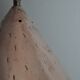 Cone shaped handmade pendant from Denmark, 1970s