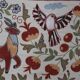 Hand knotted rug, vintage turkish rug 51x187 cm