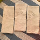 antique monogrammed napkins