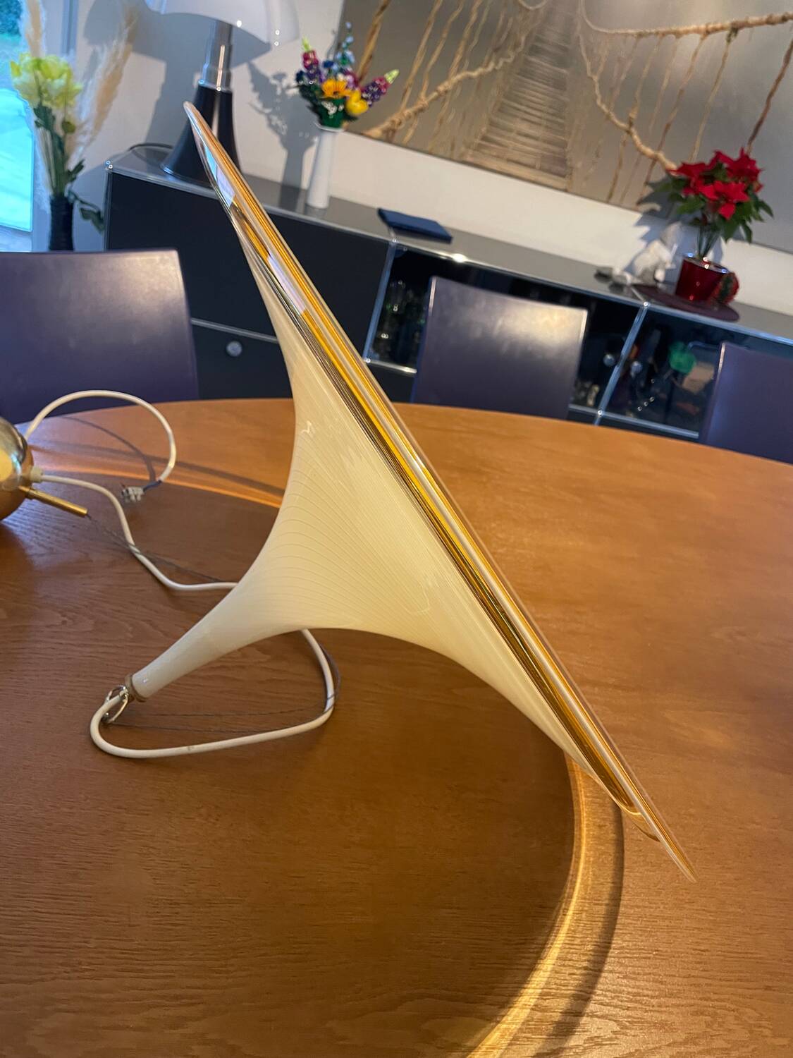 Suspension swirl filigree Murano