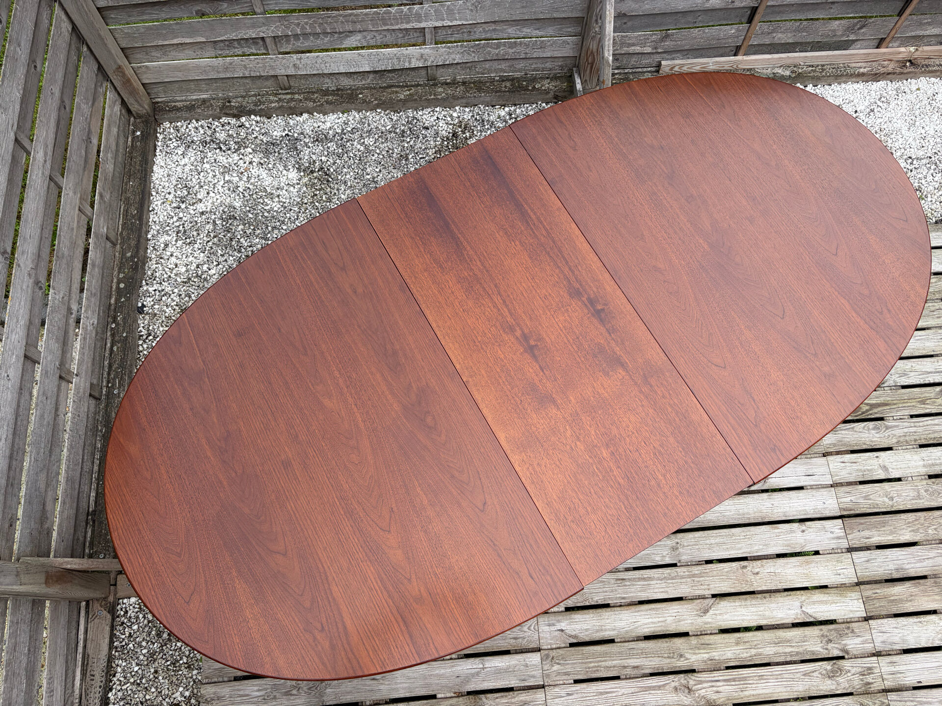 Oval table Baumann, extendable 256cm