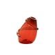 "Drop Big Spiral" vase in red glass - Sem Schanzer (as l'Anverre)