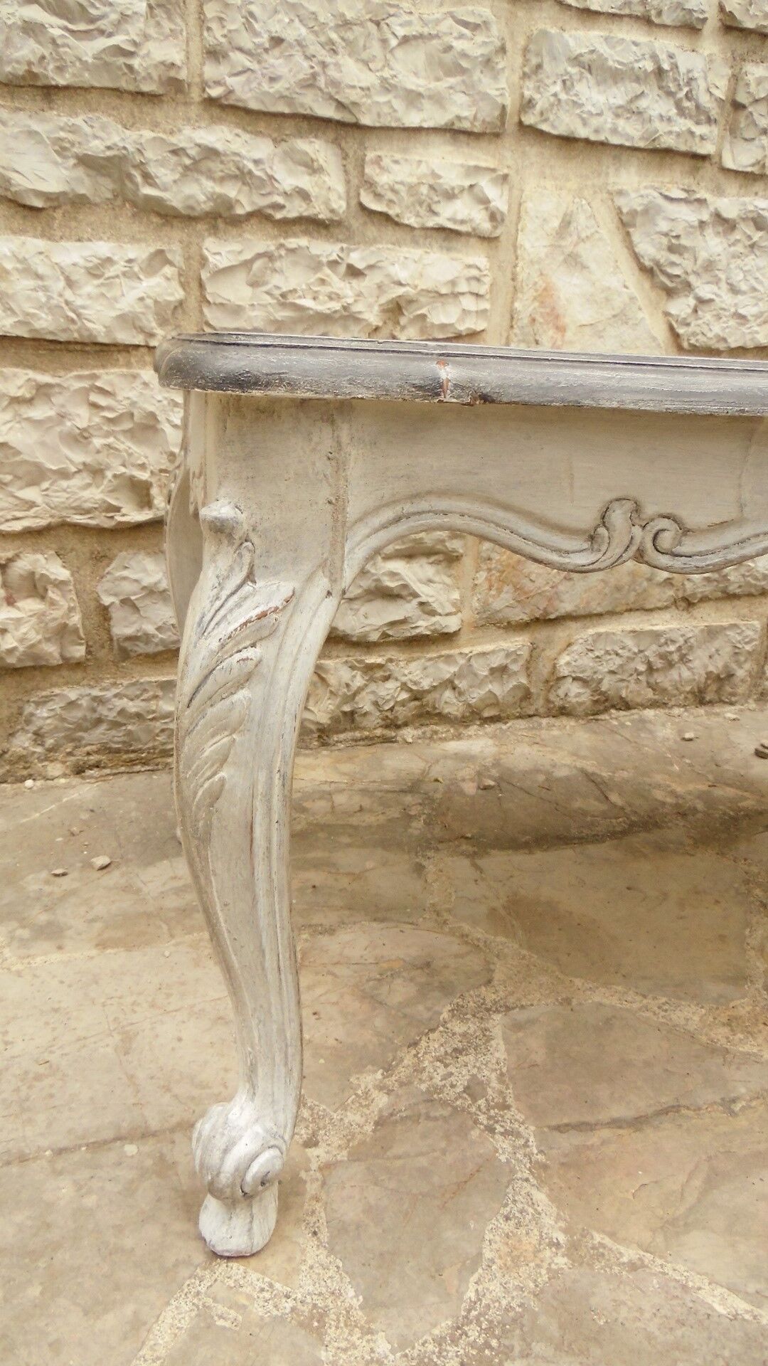 Skate table Skate Shabby chic style Louis XV