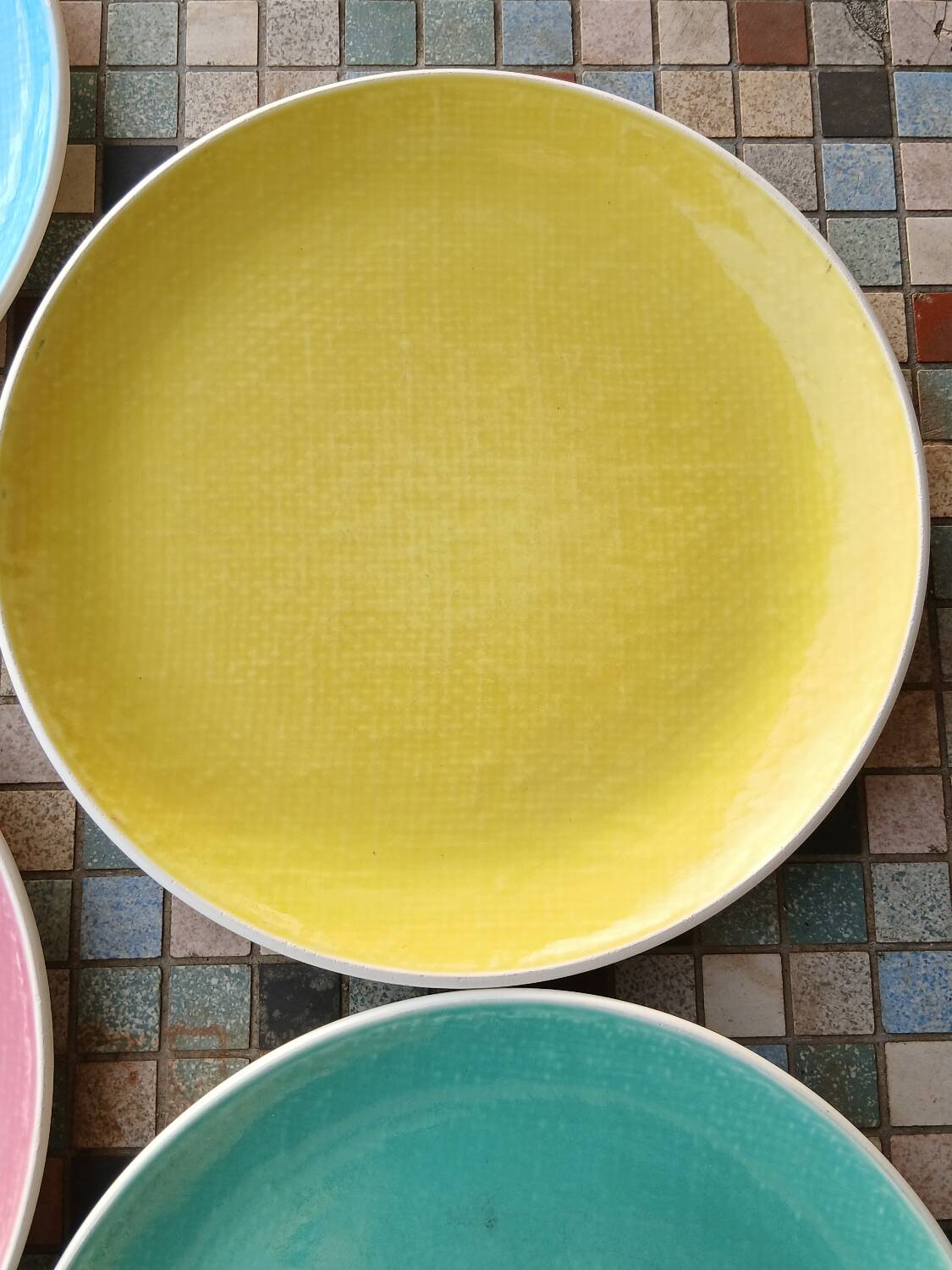 Deauville plates by Salins