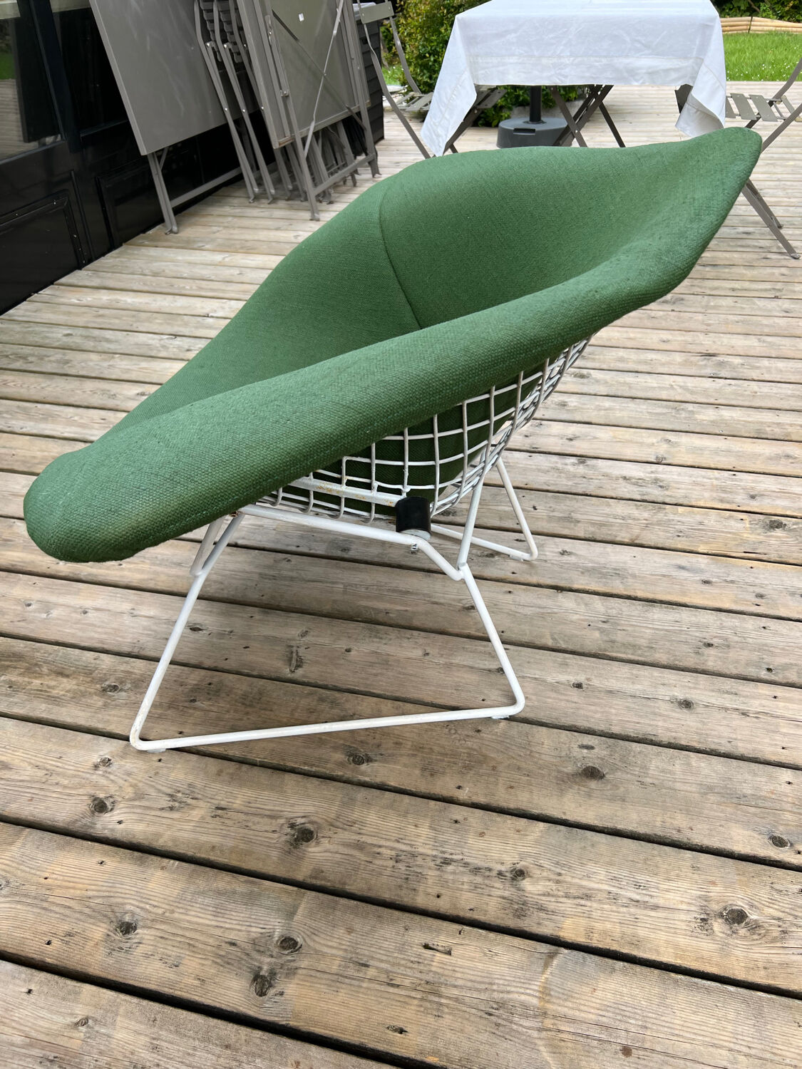 Armchair Bertoia Diamond large
