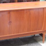Teak row by Johannes Andersen 1960